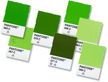 Groen drukwerk materialen